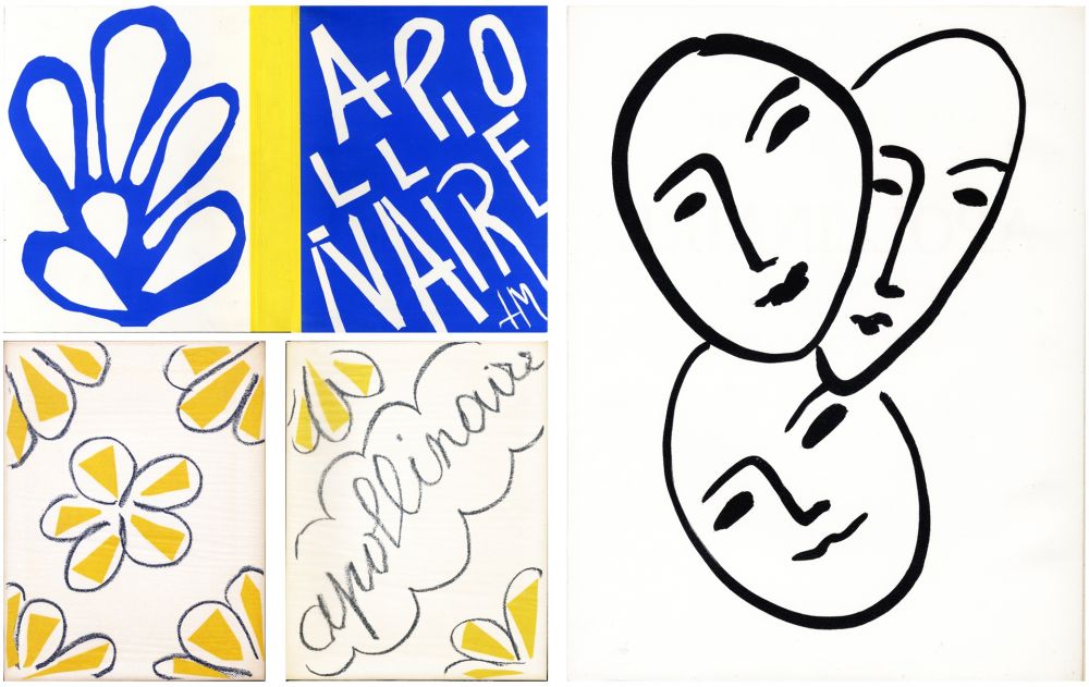 挿絵入り本 Matisse - André Rouveyre : APOLLINAIRE. 7 lithographies et 1 gravure originales (1952)..