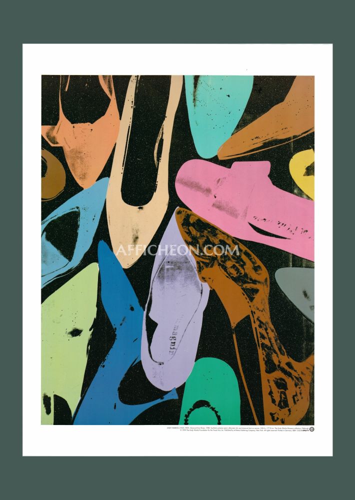 リトグラフ Warhol - Andy Warhol: 'Diamond Dust Shoes' 1999 Offset-lithograph 