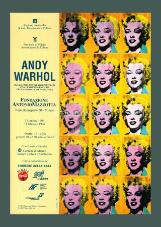 リトグラフ Warhol - Andy Warhol: 'Marilyn Diptych' 1995 Offset-lithograph