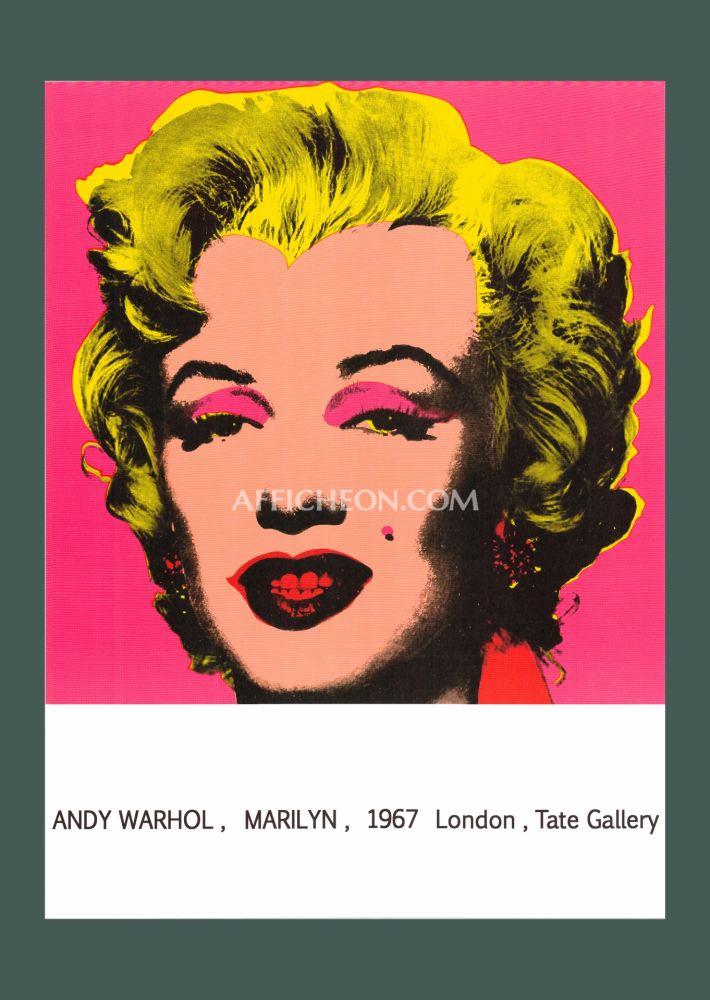 リトグラフ Warhol - Andy Warhol: 'Marilyn (Tate Gallery)' 1987 Offset-lithograph