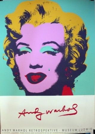 シルクスクリーン Warhol (After) - Andy Warhol Retrospektive-Museum Ludwig, 1989