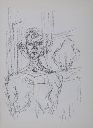 リトグラフ Giacometti - Annette, 1964