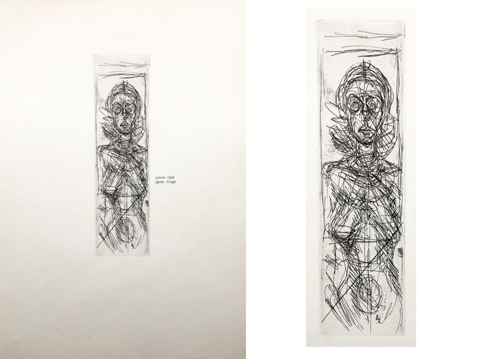 エッチング Giacometti - 