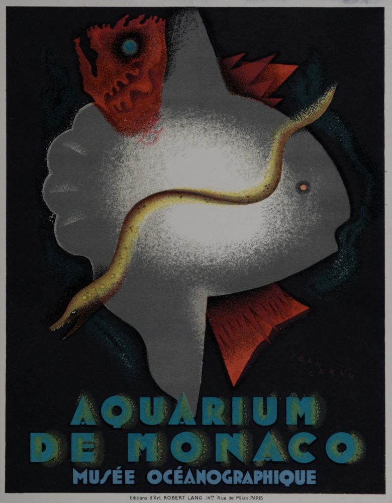 技術的なありません Carlu - Aquarium de Monaco, 1928