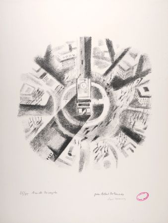 リトグラフ Delaunay - Arc de Triomphe, 1969