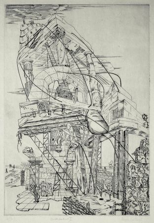 彫版 Vieillard - Architecture I (Economic Dirigee; The New Deal; The Tower)