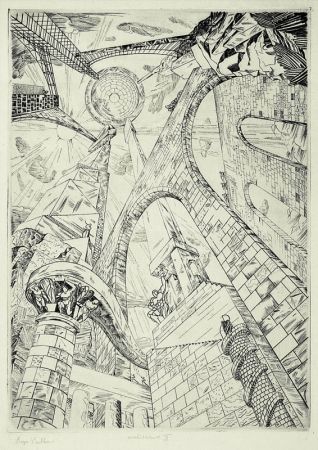 彫版 Vieillard - Architecture II (Tour de Babel)