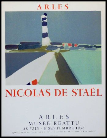 リトグラフ De Stael - ARLES MUSEE REATTU