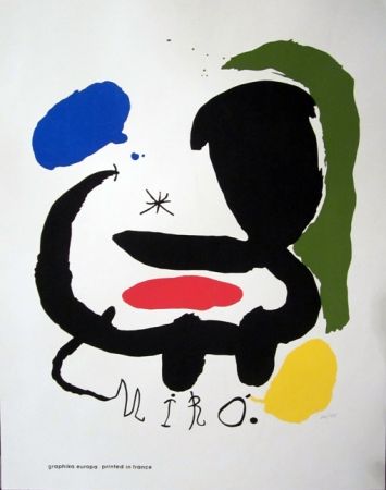 シルクスクリーン Miró - Art and Graphics