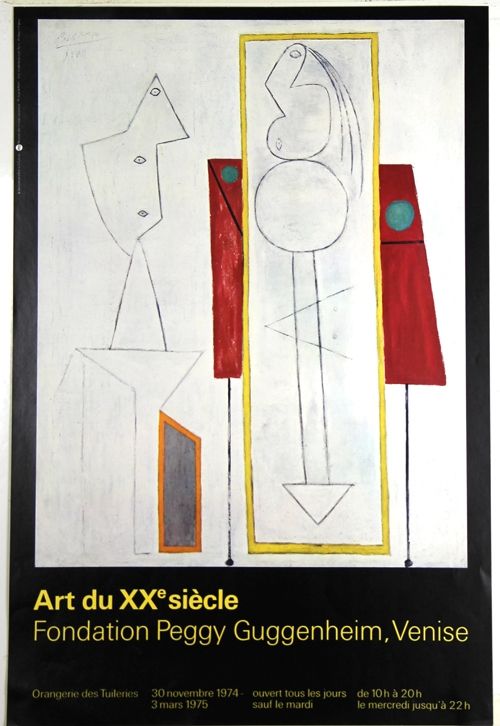 オフセット Picasso - Art du XXe Siecle  Fondation Peggy Guggenheim