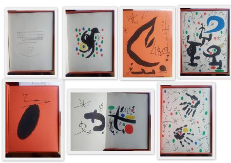 挿絵入り本 Miró - Artist Book  Les essencies de a terra