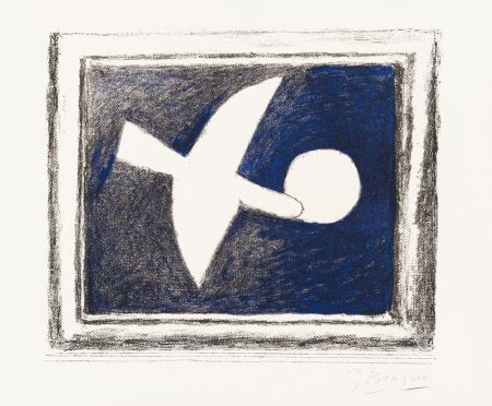 リトグラフ Braque - Astre et Oiseau (Star and Bird) I, 1958-59