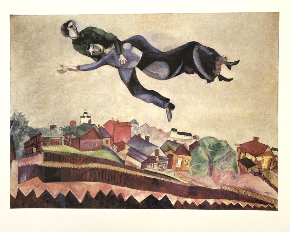 掲示 Chagall (After) - Au-Dessus De La Ville