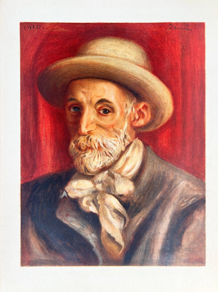 リトグラフ Renoir - Autoportrait
