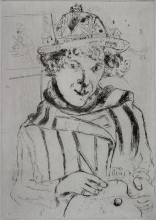 ポイントーセッシュ Chagall - Autoportrait au Chapeau Orné