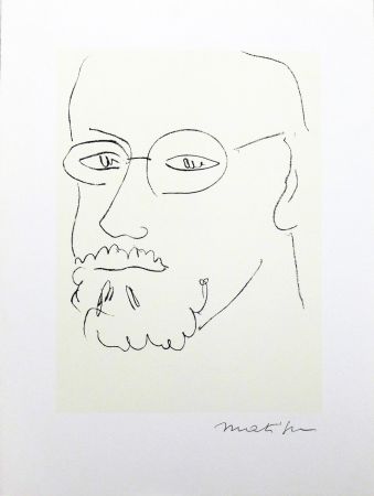 掲示 Matisse (After) - Autoportrait de trois quarts