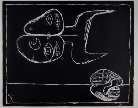 リトグラフ Le Corbusier - Autrement que sur Terre, 1957