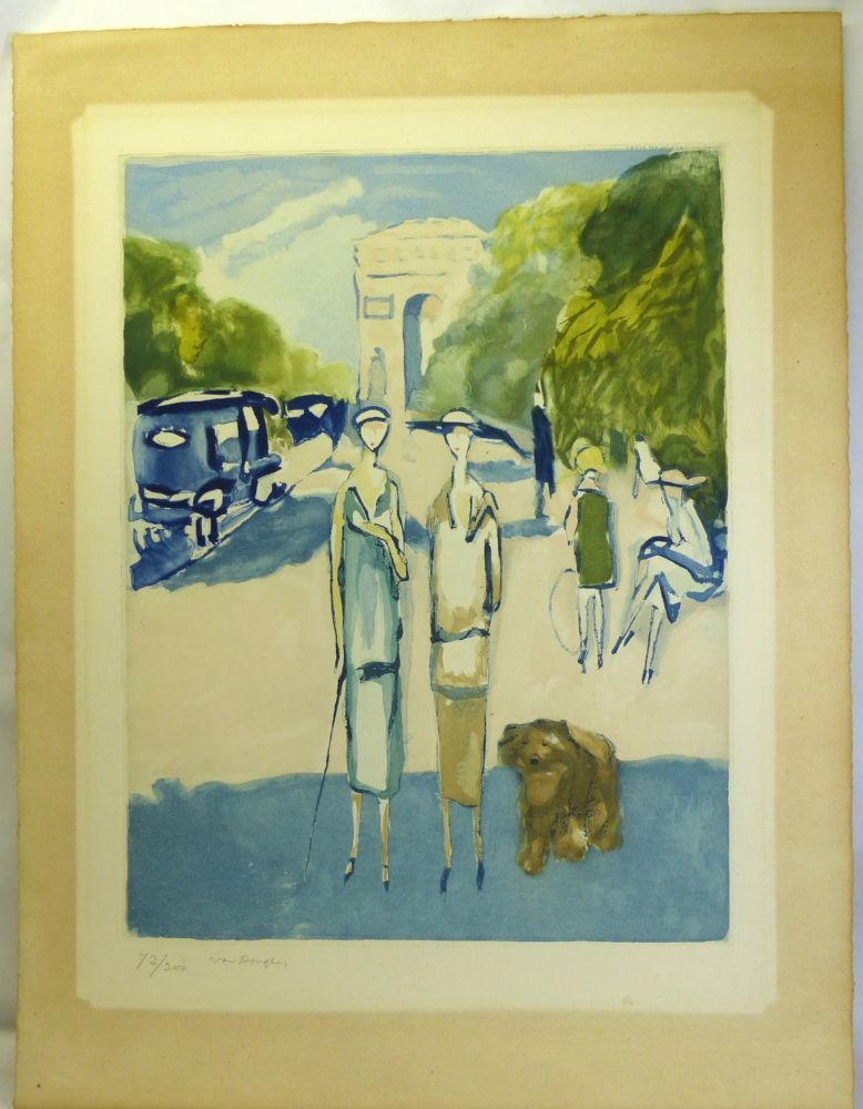 アクチアント Van Dongen - Avenue du Bois, 1928 