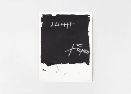 リトグラフ Tàpies - AVL 110 