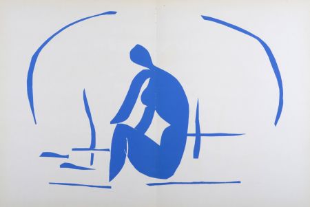 リトグラフ Matisse (After) - Baigneuse dans les roseaux I, 1958