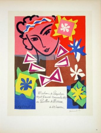 リトグラフ Matisse - Bal de L'Ecole des Arts Décoratifs  1951