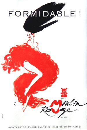 オフセット Gruau - Bal du Moulin Rouge  Formidable