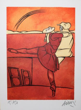リトグラフ Adami - Ballet, ca.