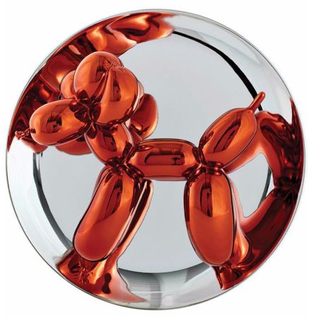 セラミック Koons - Balloon Dog (Orange)