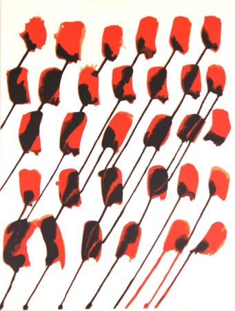 リトグラフ Calder -   Balons Derriere le miroir