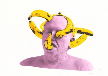 シルクスクリーン Barbier - Banana Head