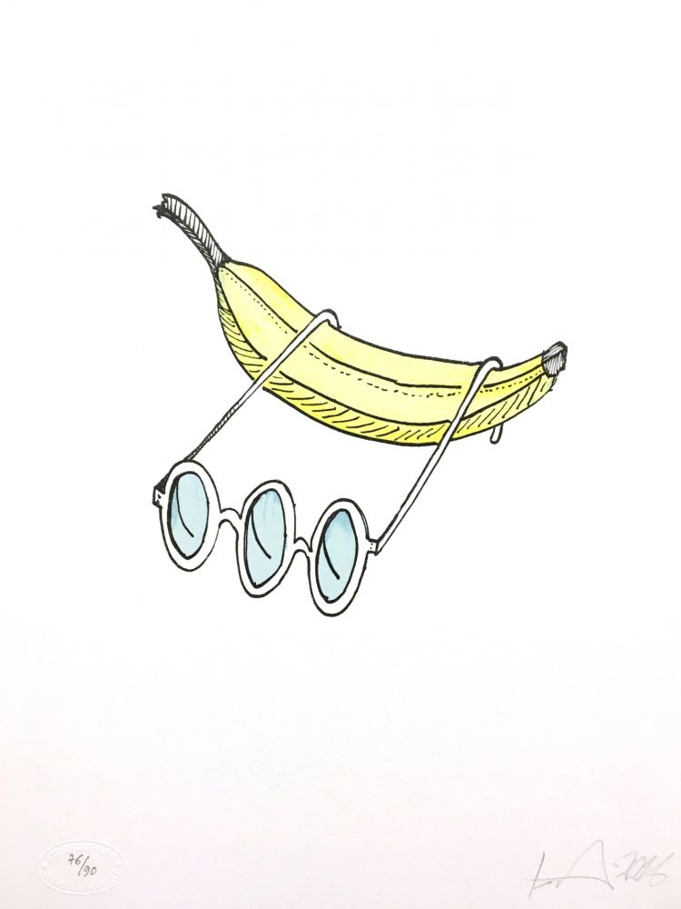 リトグラフ Nørgard - Banane