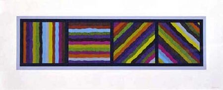 技術的なありません Lewitt - Bands Not Straight in Four Directions (multicoloured)