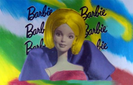 シルクスクリーン Kaufman - Barbie I