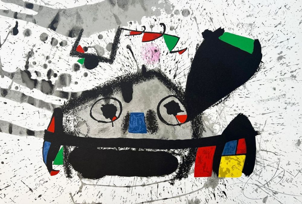 リトグラフ Miró - Barcelona II 