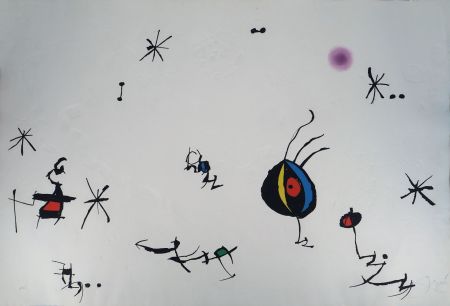 彫版 Miró - Barcelona Suite n°10