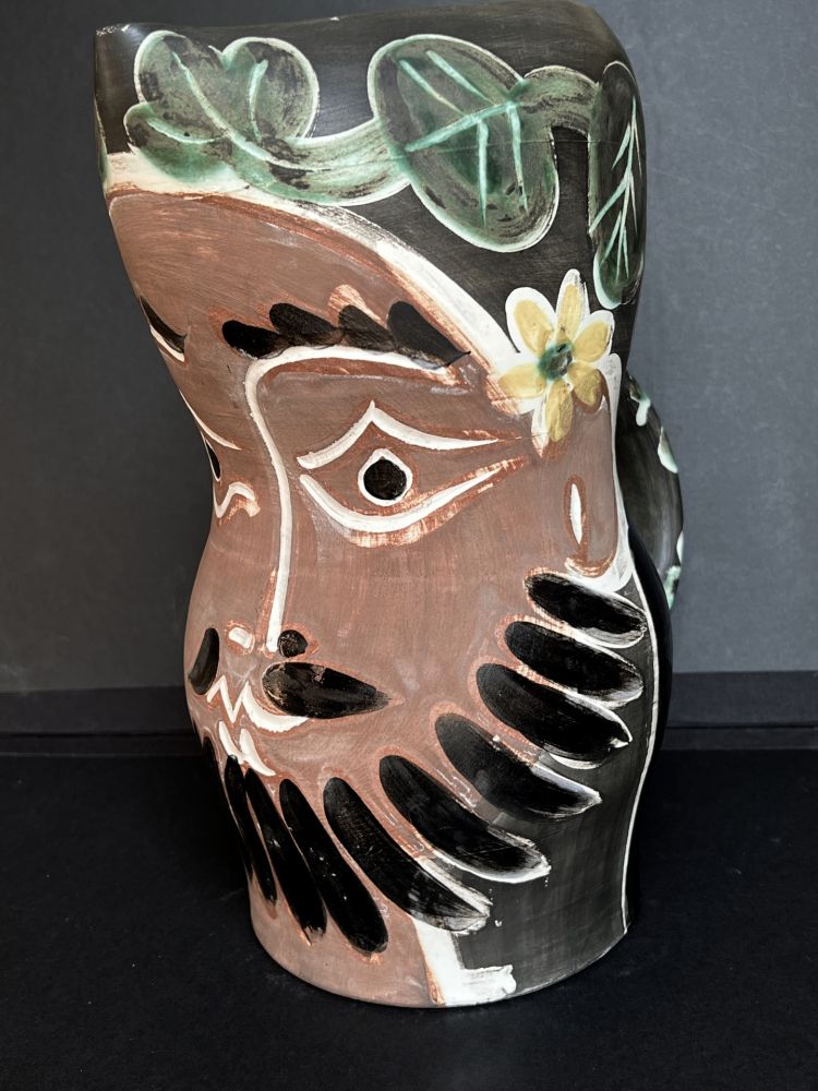 セラミック Picasso - Bearded Man / Le Barbu