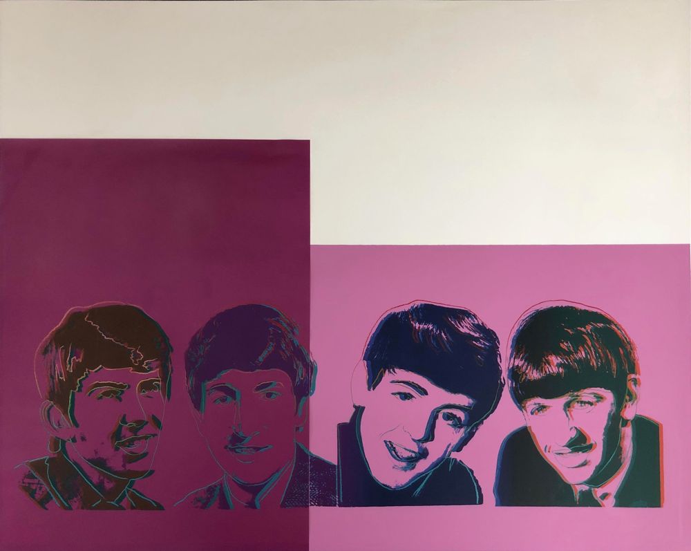 シルクスクリーン Warhol - Beatles (FS IIIB.5A)