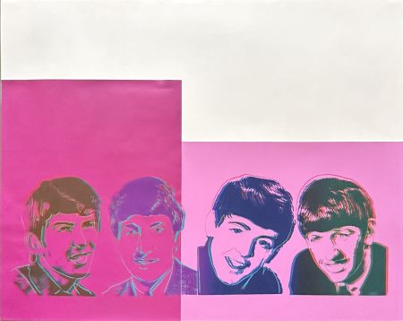 シルクスクリーン Warhol - Beatles (FS IIIB.5A)