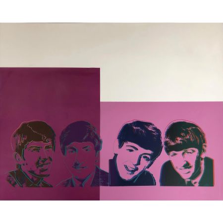 シルクスクリーン Warhol - Beatles (FS IIIB.5A)