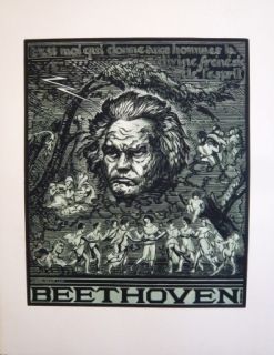 木版 Belot  - Beethoven