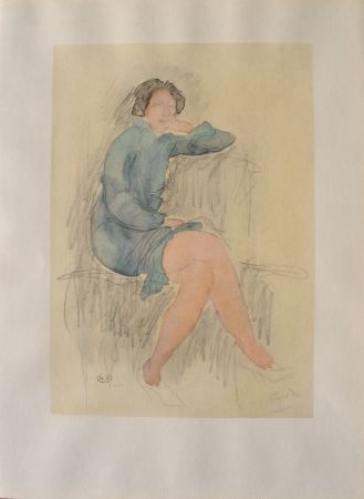 彫版 Rodin - Belle femme assise