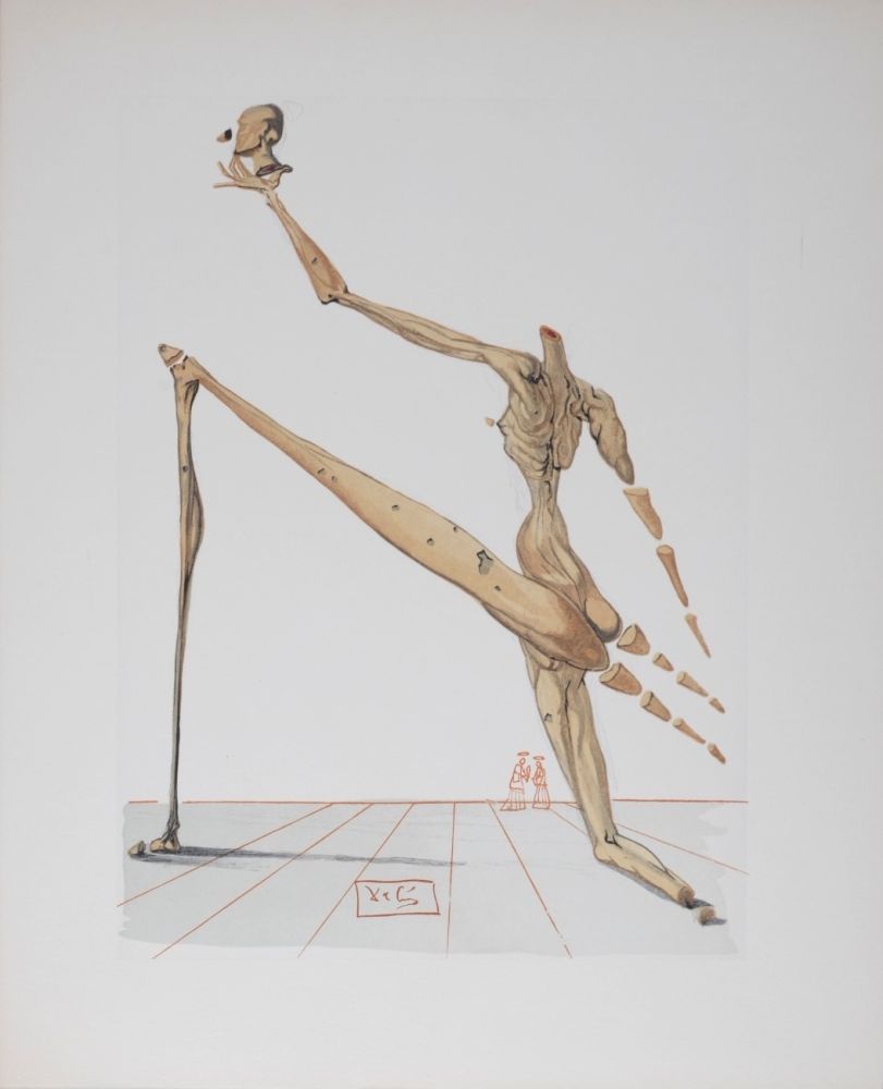 リトグラフ Dali - Bertrand de Born