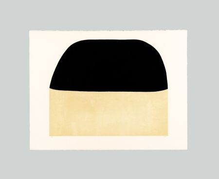 リトグラフ Burri - Bianchi e neri I-E