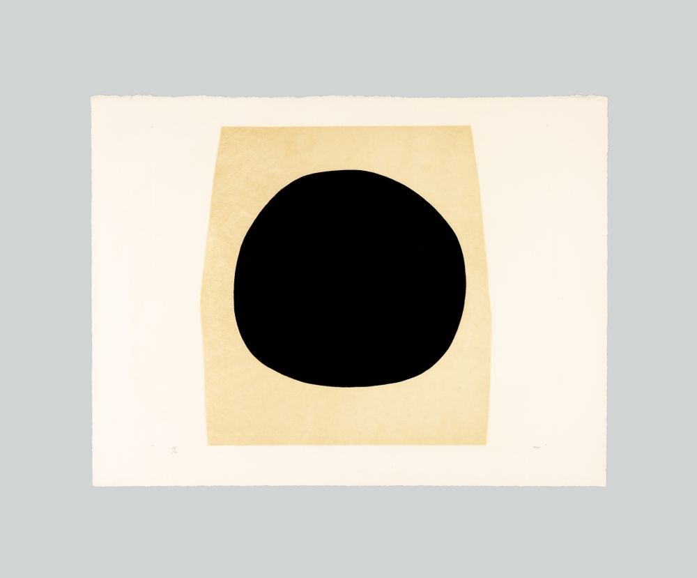 リトグラフ Burri - Bianchi e neri I-F