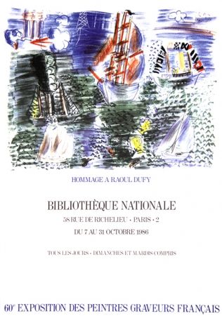 オフセット Dufy - Bibliotheque Nationale