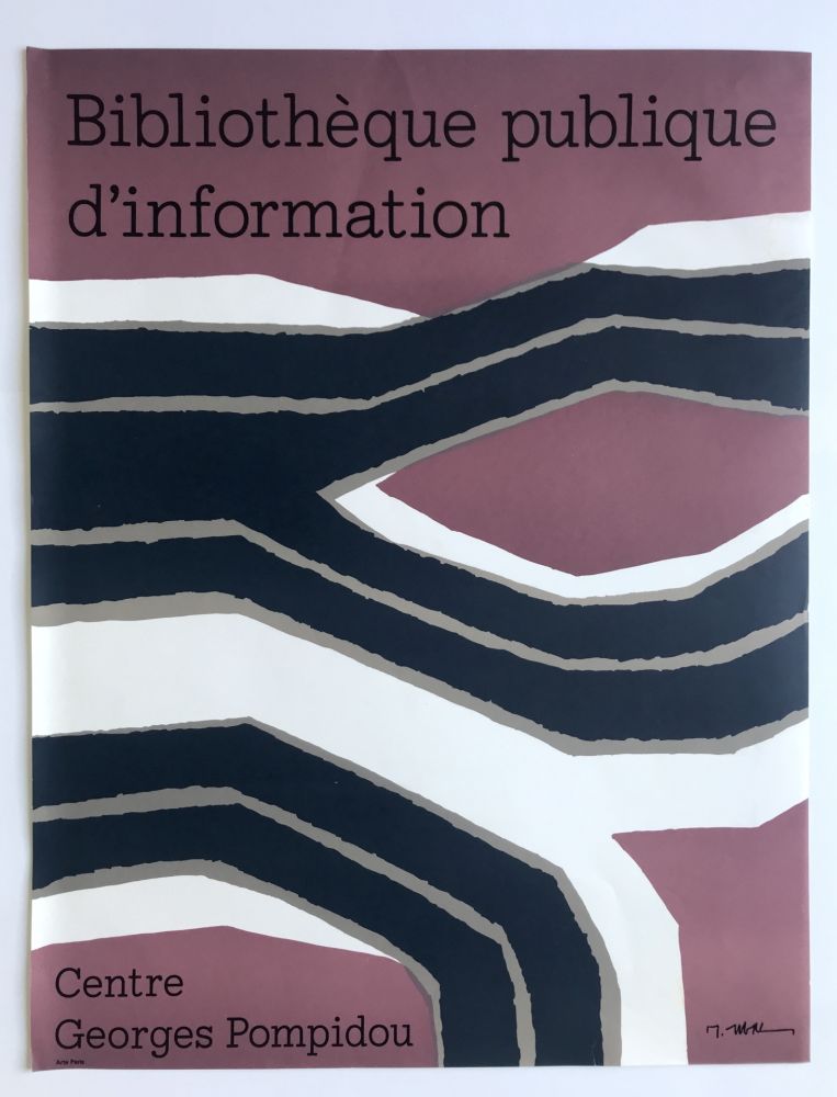 掲示 Ubac - Bibliothèque publique d'Information (BPI) / Centre Pompidou