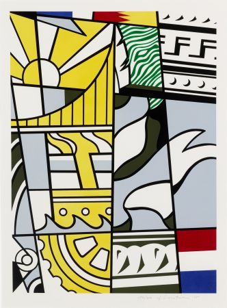 リトグラフ Lichtenstein - Bicentennial