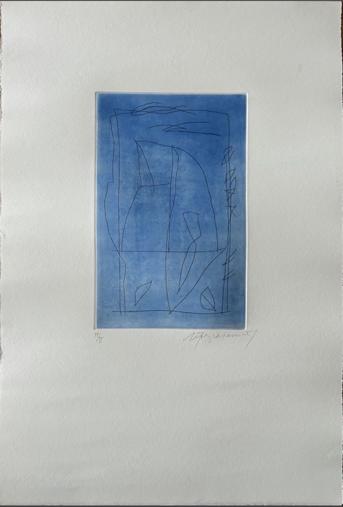 彫版 Ràfols Casamada - Blau