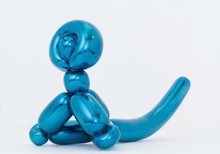 多数の Koons - Blue Balloon Monkey