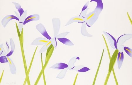 木版 Katz - Blue Irises